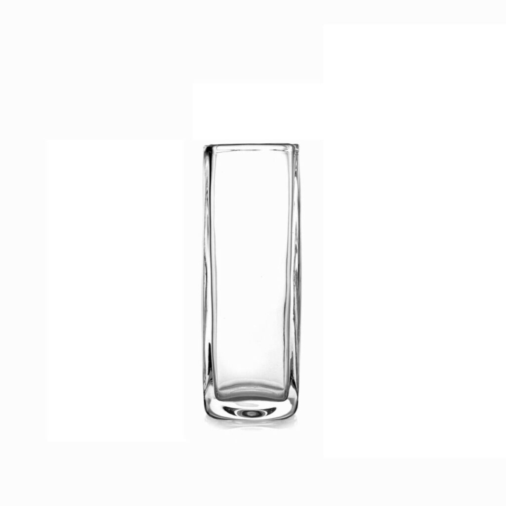Glass Cylinder Vase (8″ Narrow) A to Z Party Rental